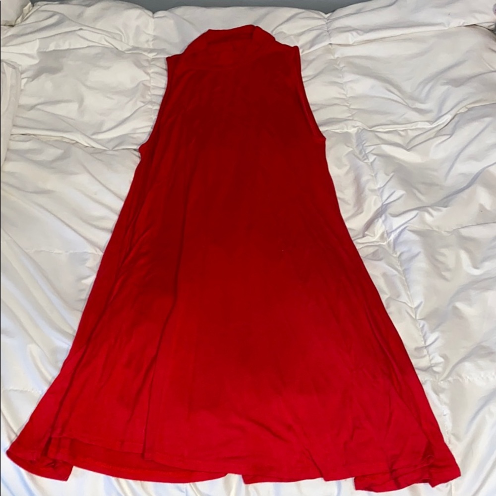 Red dress